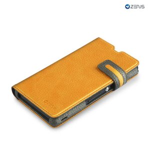 Zenus Sony Xperia Z Masstige Modern Edge Diary Series -Yellow