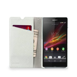 Zenus Sony Xperia Z Prestige Minimal Diary Series -White