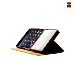 Zenus Sony Xperia Z Ultra Masstige E-Cork Diary -Brown