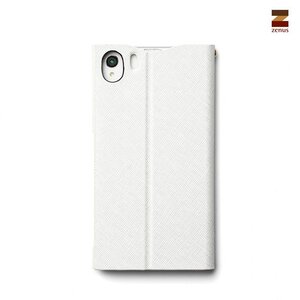 Zenus Sony Xperia Z1 Prestige Minimal Diary Series -White