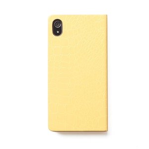 Zenus Sony Xperia Z2 Bella Mirror Diary Avoc - Yellow