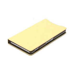 Zenus Sony Xperia Z2 Bella Mirror Diary Avoc - Yellow