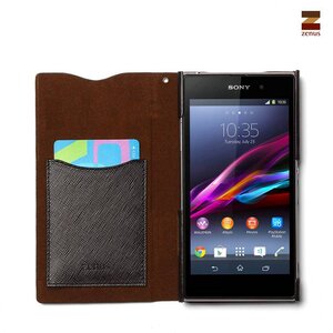 Zenus Sony Xperia Z2 Prestige Minimal Diary Series - Black