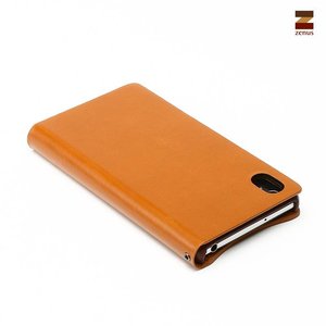 Zenus Sony Xperia Z2 Prestige Signature Diary Series - Camel