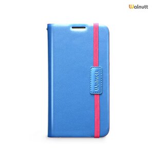 Walnutt Galaxy S4 Walnutt Color Touch Diary Series Blauw