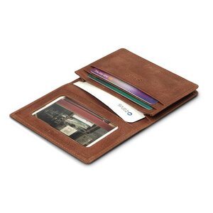 Zenus Business Card Case - Vintage Brown
