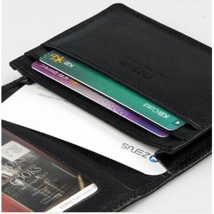 Zenus Business Card Case - Black