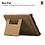 Zenus Ipad 2, 3 en 4 Prestige Vintage Folio With Signage -Vintage Brown