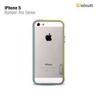 Walnutt iPhone 5 / 5S Walnutt Bumper Trio Series - Green / Mint