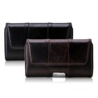 Zenus Horizontal Pouch - Black Chocolat