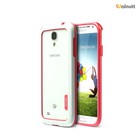 Walnutt Galaxy S4 Walnutt Bumper Solid Series - White / Pink