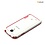 Walnutt Galaxy S4 Walnutt Bumper Solid Series - White / Pink