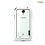 Walnutt Galaxy S4 Walnutt Bumper Solid Series - White / Dark Grey