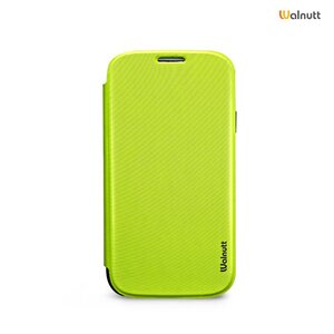 Walnutt Galaxy S4 Walnutt Flip Jacket Series - Lime