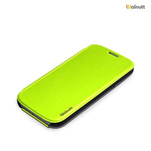 Walnutt Galaxy S4 Walnutt Flip Jacket Series - Lime