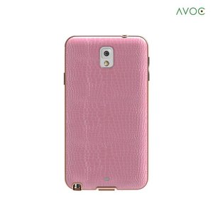 Avoc Galaxy Note 3 Bumper Solid Avoc (Gold Version) - Gold / Pink