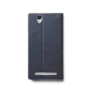 Zenus Sony Xperia T2 Ultra Metallic Diary - Navy