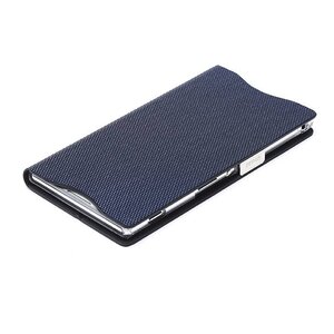 Zenus Sony Xperia T2 Ultra Metallic Diary - Navy