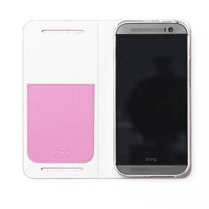 Zenus HTC One M8 Color Flip - Pink