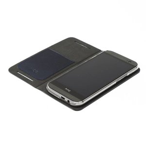 Zenus HTC One M8 Color Flip - Navy