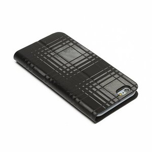 Zenus iPhone 6 Mono Check Diary -Black