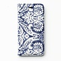 Zenus iPhone 6 Denim Paisley Diary - Blue