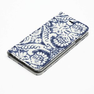 Zenus iPhone 6 Denim Paisley Diary - Blue