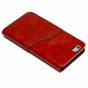 Zenus iPhone 6 Oxford Diary - Red