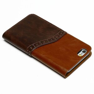 Zenus iPhone 6 Oxford Diary - Brown