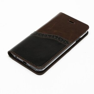 Zenus iPhone 6 Oxford Diary - Dark Brown