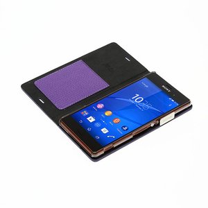 Zenus Sony Xperia Z3 Metallic Diary - Violet