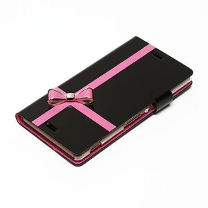 Zenus Sony Xperia Z3 Special Present Diary - Black/Pink