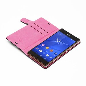 Zenus Sony Xperia Z3 Special Present Diary - Black/Pink