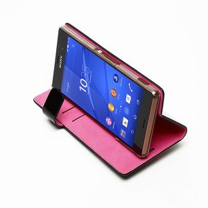 Zenus Sony Xperia Z3 Special Present Diary - Black/Pink