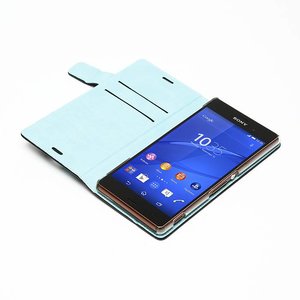 Zenus Sony Xperia Z3 Special Present Diary - Black/Blue