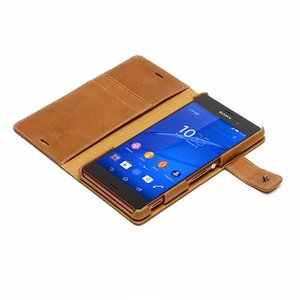 Zenus Sony Xperia Z3 Vintage Diary - Vintage Brown