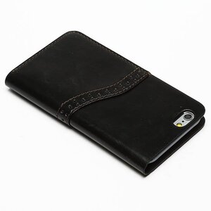 Zenus iPhone 6 Plus Oxford Diary - Black