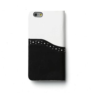 Zenus iPhone 6 Plus Oxford Diary - White