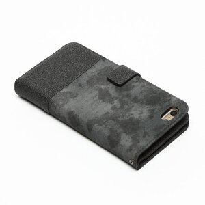 Zenus iPhone 6 Plus Camo Wallet - Grey