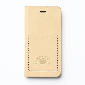 Zenus iPhone 6 Plus Black Tesoro Diary - Beige