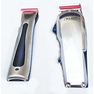 Wahl Brushed Chrome Combo, Tondeuse + Trimmer