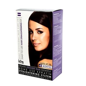 KHS Keratin Home System Smoothing Straight System Kit