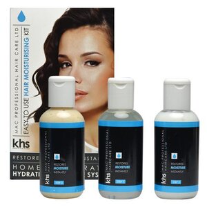 KHS Keratin Home System Moisturizing Hair System Kit