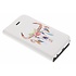 Design Hardcase Booktype voor iPhone 5c - Bull Skull Feathers Design Hardcase Booktype voor iPhone 5c - Bull Skull Feathers