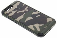 Army Defender Backcover voor Huawei P10 Plus - Groen
