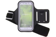 Zwarte sportarmband voor de Huawei P10