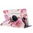 360° Draaibare Design Bookcase voor Samsung Galaxy Tab A 10.1 (2016) - Bloemen Roze 360° Draaibare Design Bookcase voor Samsung Galaxy Tab A 10.1 (2016) - Bloemen Roze