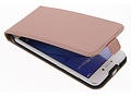 Selencia Luxe Hardcase Flipcase voor Huawei P8 Lite (2017) - Rosé goud