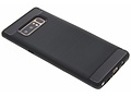 Brushed Backcover voor Samsung Galaxy Note 8 - Zwart