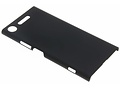Effen Backcover voor Sony Xperia XZ1 - Zwart